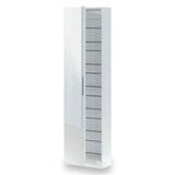 Mirrored Shoe Storage Cabinet With 1 Door - Girona