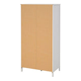 Mirrored Wardrobe With 2 Doors And 2 Drawers - Barcelona