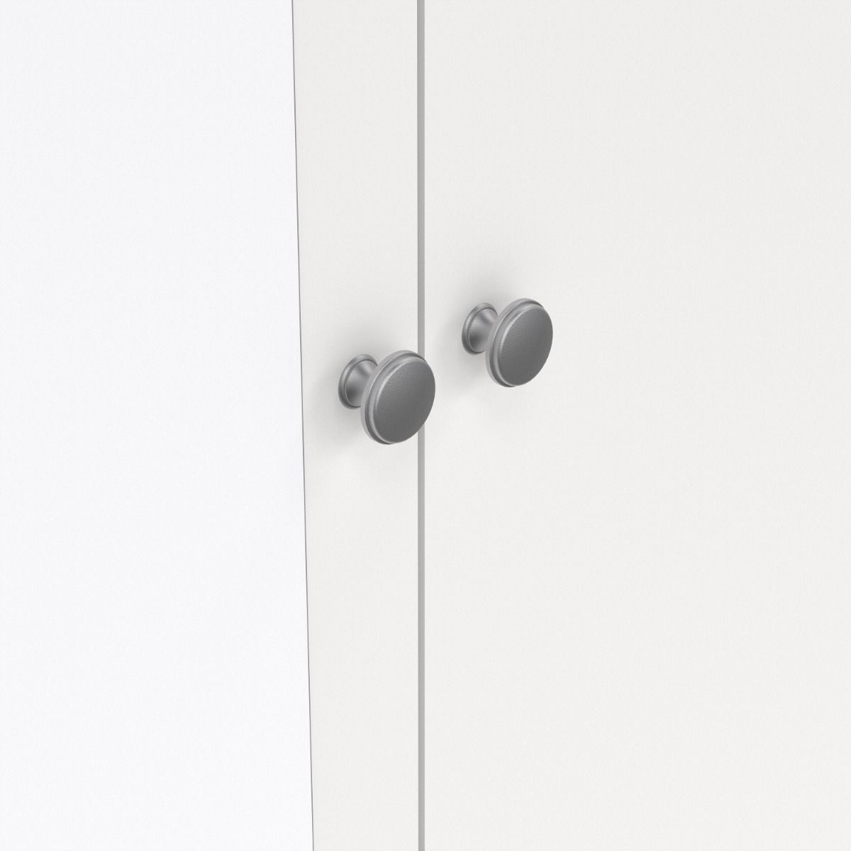 Mirrored Wardrobe With 2 Doors And 2 Drawers - Madrid