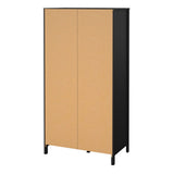 Mirrored Wardrobe With 2 Doors And 2 Drawers - Madrid