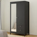 Mirrored Wardrobe With 2 Doors And 2 Drawers - Madrid