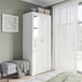 Mirrored Wardrobe 80cm Wide With 2 Doors And 3 Drawers - Velmora