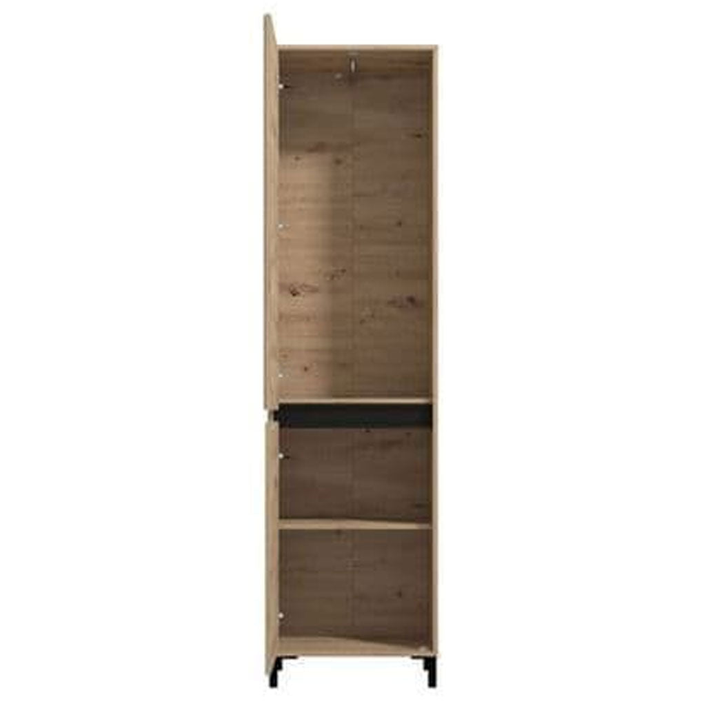 Mirrored Wardrobe Narrow With 2 Doors - Rogers