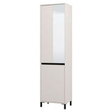Mirrored Wardrobe Narrow With 2 Doors - Rogers