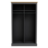 Mirrored Wardrobe With 2 Sliding Doors - Devon