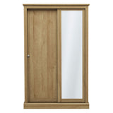 Mirrored Wardrobe With 2 Sliding Doors - Devon