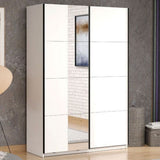 Mirrored Wardrobe With 2 Sliding Doors - Norman