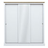Mirrored Wardrobe With 3 Sliding Doors - Devon