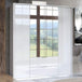 Mirrored Wardrobe With 4 Doors And 2 Drawers - Redmond