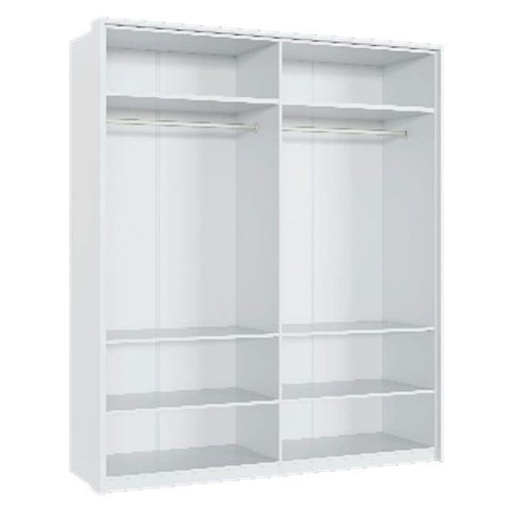 Mirrored Wardrobe With 4 Doors - Redmond