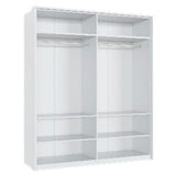 Mirrored Wardrobe With 4 Doors - Redmond