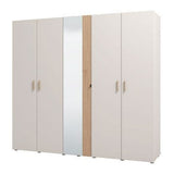 Mirrored Wardrobe With 5 Doors - Grant