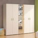 Mirrored Wardrobe With 5 Doors - Grant