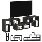 Particle Board Wall Mounted TV Stand 180cm Wide - Velmora