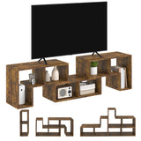 Particle Board Wall Mounted TV Stand 180cm Wide - Velmora