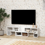 Particle Board Wall Mounted TV Stand 180cm Wide - Velmora
