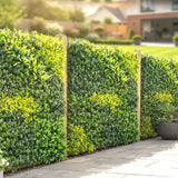 PE Artificial Grass Backdrop Wall Panel 100cm Wide - Velmora