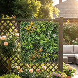 PE Artificial Grass Wall Panel 100cm Wide - Velmora
