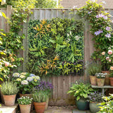PE Artificial Grass Wall Panel 100cm Wide - Velmora