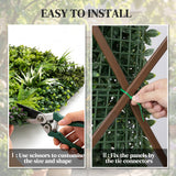 PE Artificial Grass Wall Panel 100cm Wide - Velmora