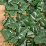 PE Artificial Leaf Hedge Screen Privacy Garden Fence Panel 300cm Wide x 100 High - Velmora