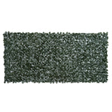 PE Artificial Leaf Hedge Screen Privacy Garden Fence Panel 300cm Wide x 150 High - Velmora