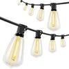PET Garden Curtain Lights Connectable Fairy Curtain Lights Plug-in IP44 Waterproof - Velmora
