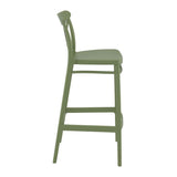 Plastic Bar Stool - Cross