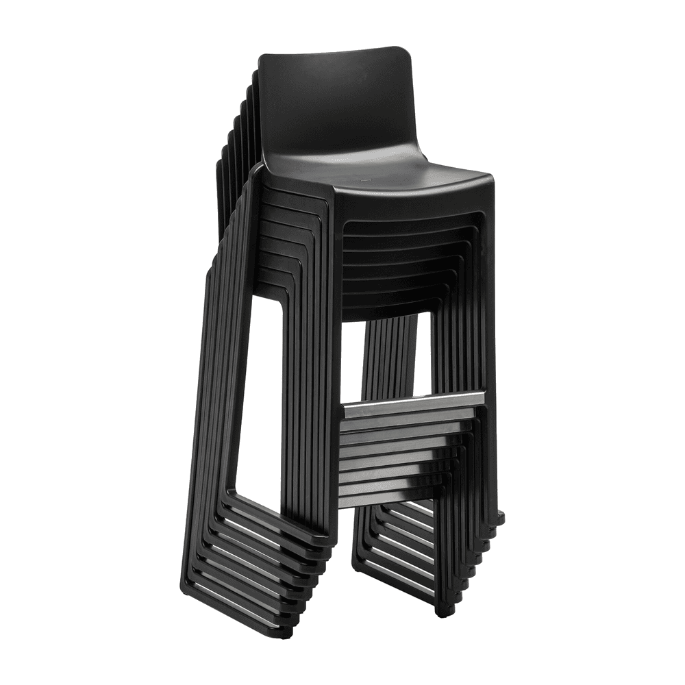 Plastic Bar Stool Stackable - Kasar