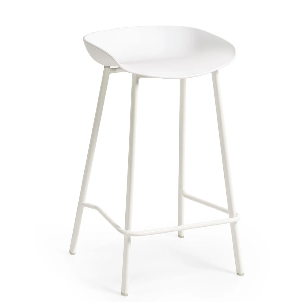 Plastic Bar Stools in Set of 2 - Renzo