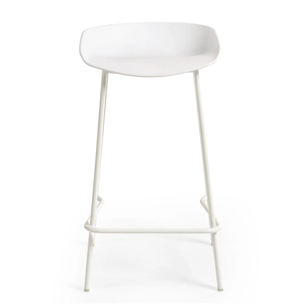Plastic Bar Stools in Set of 2 - Renzo