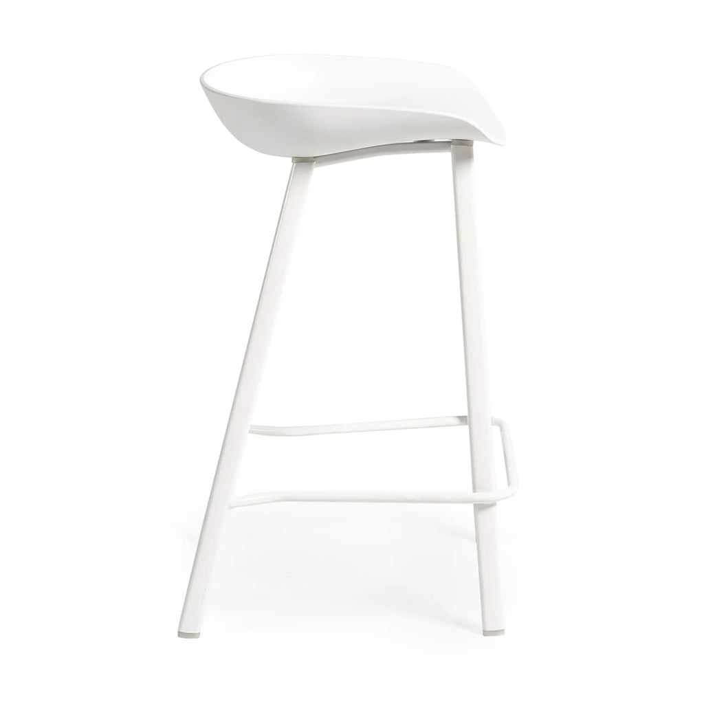 Plastic Bar Stools in Set of 2 - Renzo