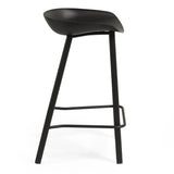 Plastic Bar Stools in Set of 2 - Renzo