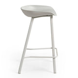 Plastic Bar Stools in Set of 2 - Renzo