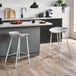Plastic Bar Stools in Set of 2 - Renzo