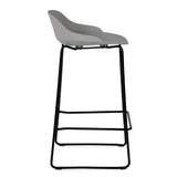 Plastic Bar Stools in Set of 2 - Rocco