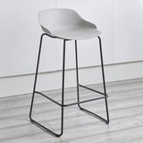 Plastic Bar Stools in Set of 2 - Rocco