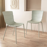Plastic Dining Chairs in Set Of 2 Bali - Aspen
