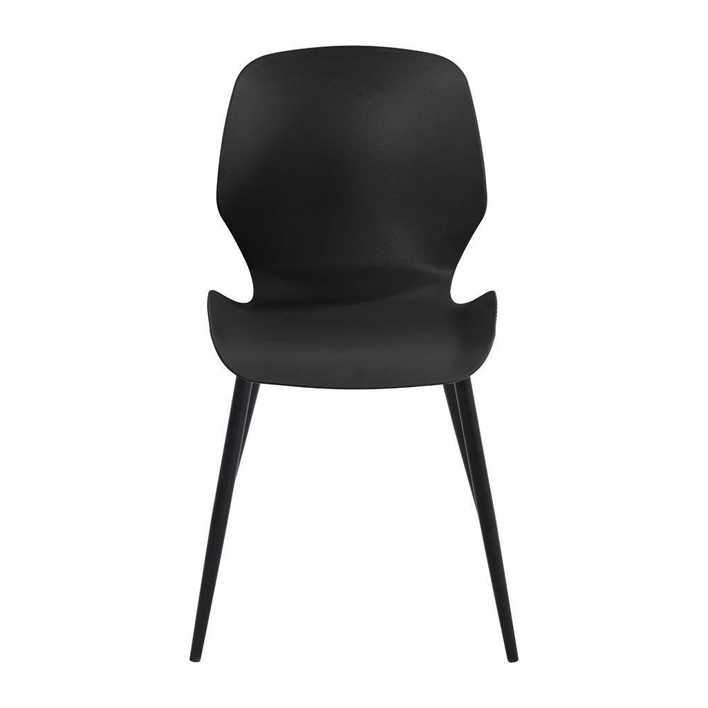 Plastic Dining Chairs in Set Of 2 Carnaby - Aspen