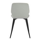 Plastic Dining Chairs in Set Of 2 Carnaby - Aspen