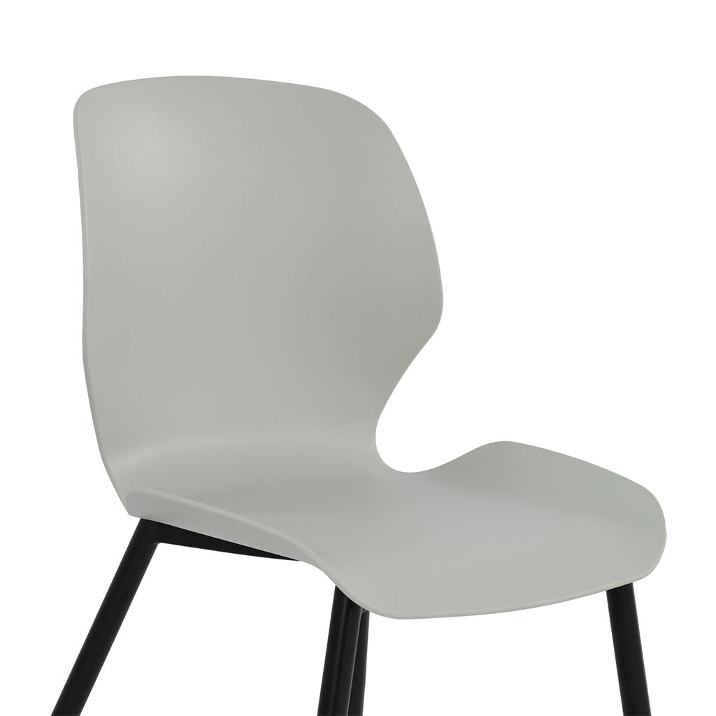 Plastic Dining Chairs in Set Of 2 Carnaby - Aspen