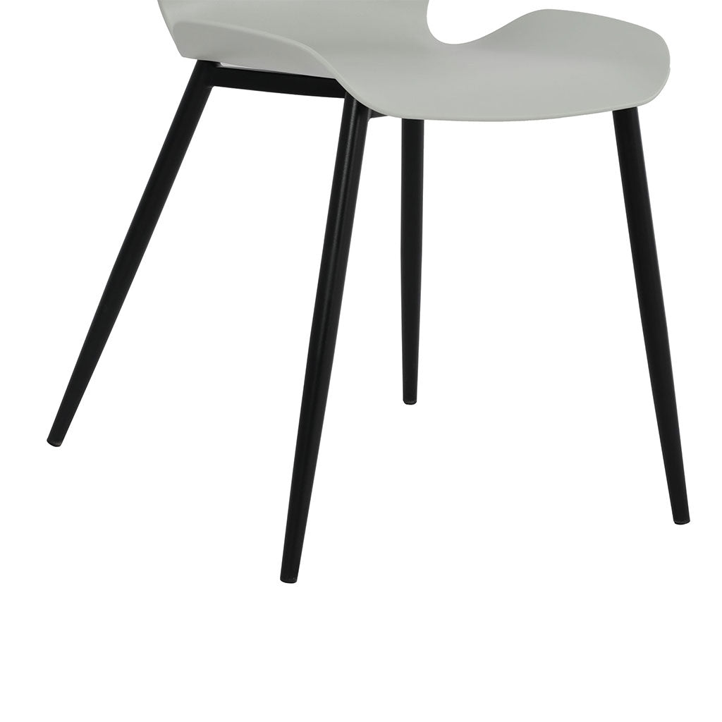 Plastic Dining Chairs in Set Of 2 Carnaby - Aspen