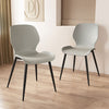 Plastic Dining Chairs in Set Of 2 Carnaby - Aspen