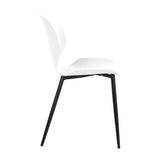 Plastic Dining Chairs in Set Of 2 Carnaby - Aspen