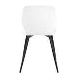 Plastic Dining Chairs in Set Of 2 Carnaby - Aspen