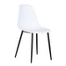 Plastic Dining Chairs in Set Of 2 Curve - Aspen
