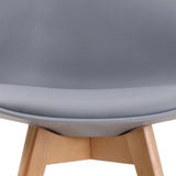 Plastic Dining Chairs in Set Of 2 - Louvre