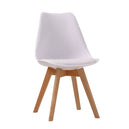 Plastic Dining Chairs in Set Of 2 - Louvre