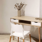 Plastic Dining Chairs in Set Of 2 - Riva