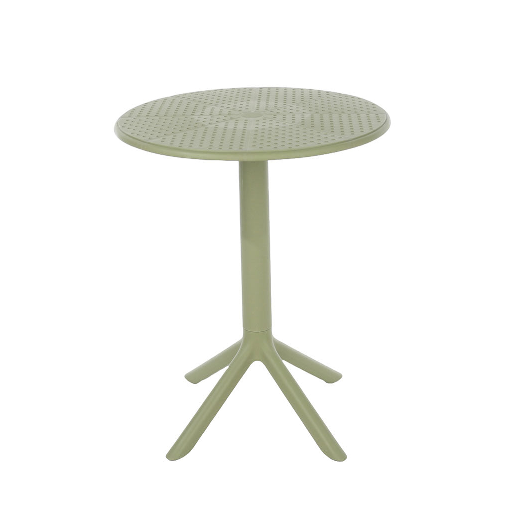Plastic Garden Bistro Table With 2 Chairs - Rimini